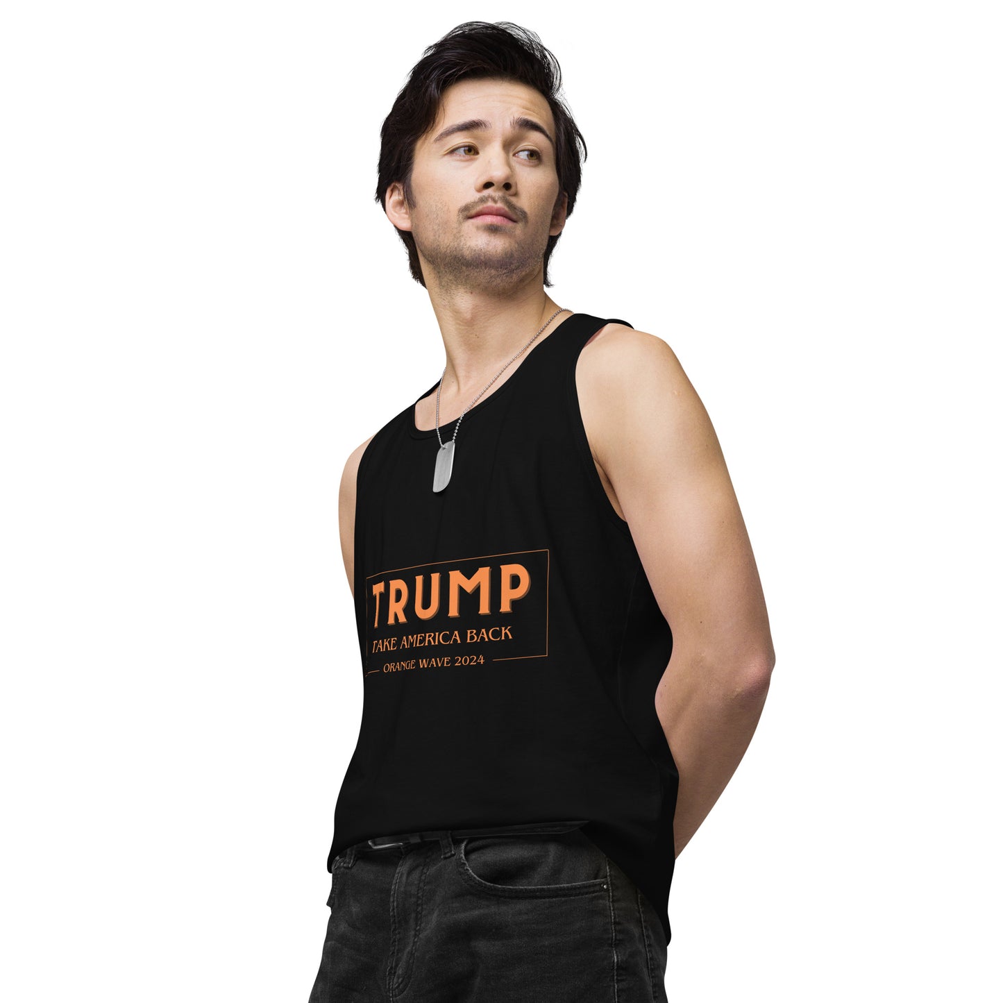 Take America Back premium tank top