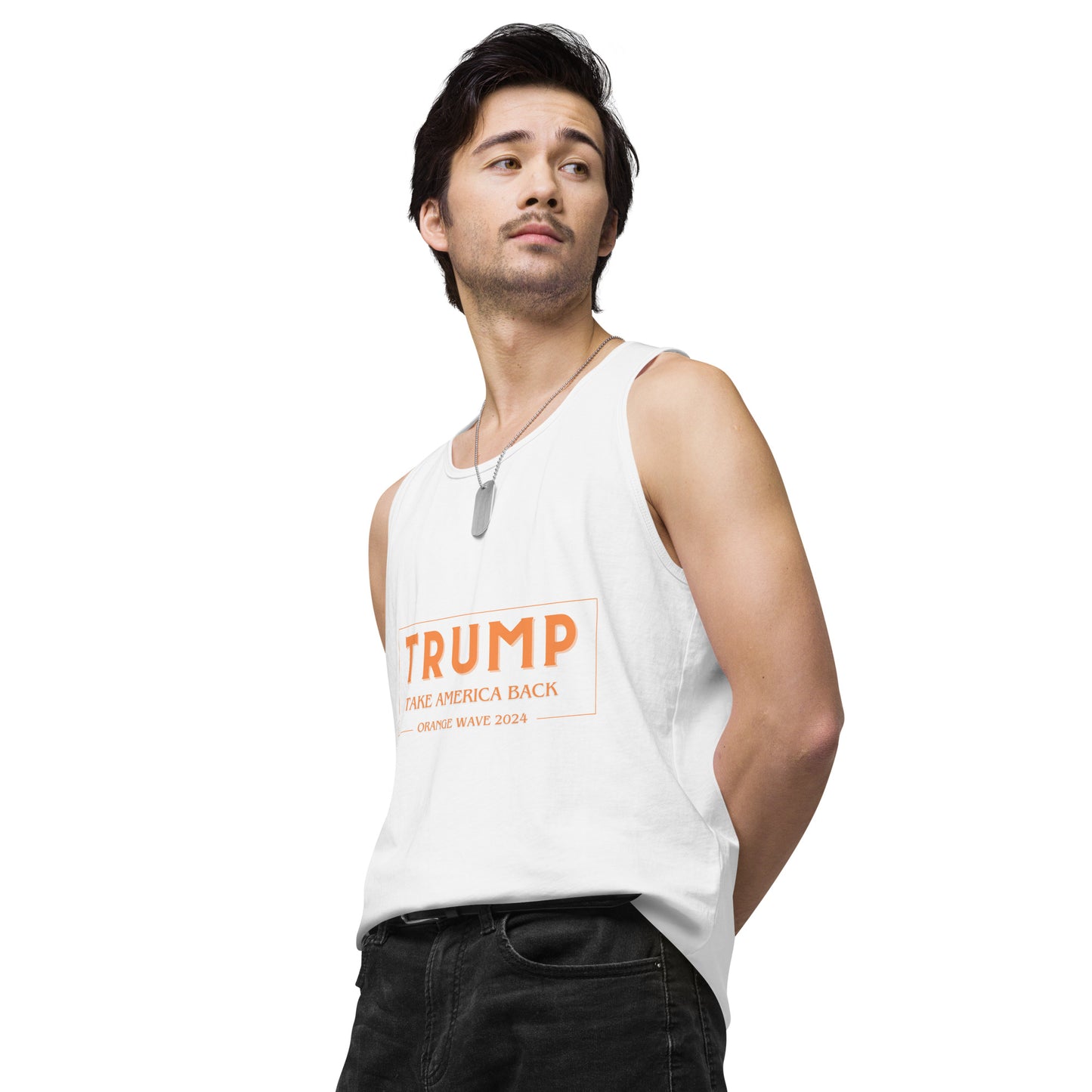 Take America Back premium tank top